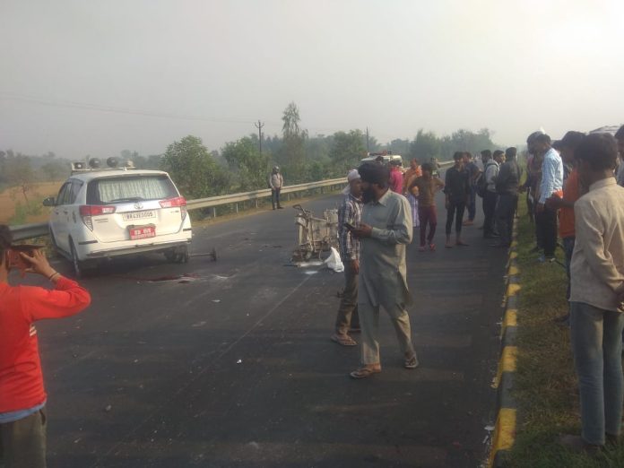 Madhubani road Accident