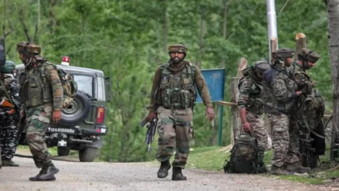 Jammu-Kashmir Indian Army Police joint operation One terrorist killed