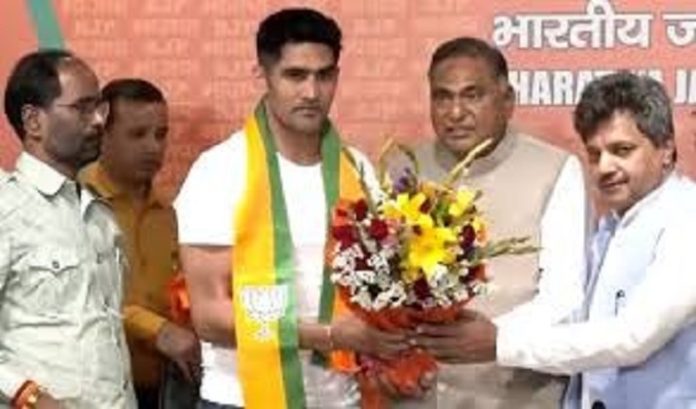 Vijender Singh BJP Joining