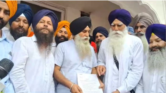 MP Amritpal Singh Father Handover Letter